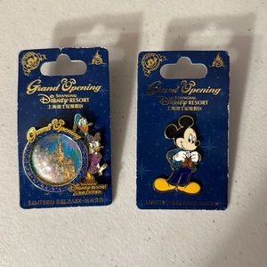 Disney Shanghai Resort Grand Opening Limited Release Pin. Rare. Mickey Donald